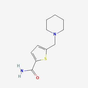 5-(Piperidin-1-ylmethyl)thiophene-2-carboxamide