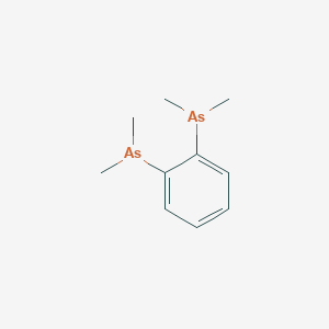 molecular formula C10H16As2 B076301 1,2-双(二甲基胂基)苯 CAS No. 13246-32-7