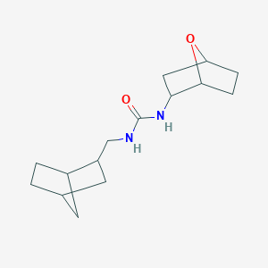 molecular formula C15H24N2O2 B7630448 1-(2-Bicyclo[2.2.1]heptanylmethyl)-3-(7-oxabicyclo[2.2.1]heptan-2-yl)urea 