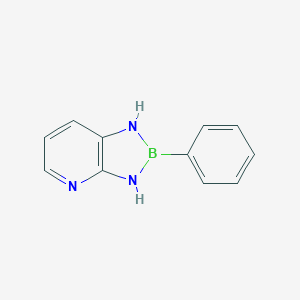 B076313 1H-1,3,2-Diazaborolo(4,5-b)pyridine, 2,3-dihydro-2-phenyl- CAS No. 14320-98-0