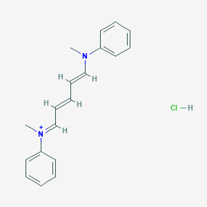 B076335 Methyl-[(2E,4E)-5-(N-methylanilino)penta-2,4-dienylidene]-phenylazanium;hydrochloride CAS No. 13984-07-1
