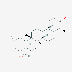 molecular formula C30H48O2 B076349 Canophyllal CAS No. 14440-40-5