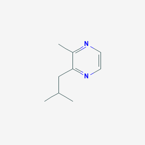 molecular formula C9H14N2 B076351 2-异丁基-3-甲基吡嗪 CAS No. 13925-06-9