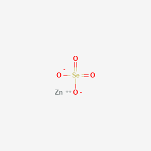 molecular formula ZnSeO4<br>O4SeZn B076363 Zinc selenate CAS No. 13597-54-1