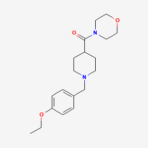 molecular formula C19H28N2O3 B7636495 Cambridge id 6578687 
