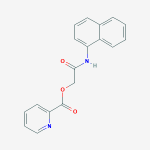 2-(Naphthalen-1-ylamino)-2-oxoethyl pyridine-2-carboxylate