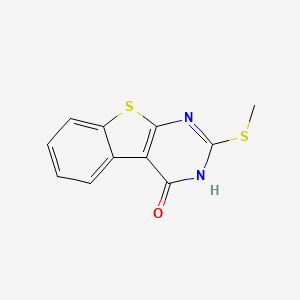 2-methylsulfanyl-3H-[1]benzothiolo[2,3-d]pyrimidin-4-one