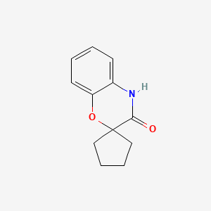 3,4-Dihydrospiro[1,4-benzoxazine-2,1'-cyclopentane]-3-one