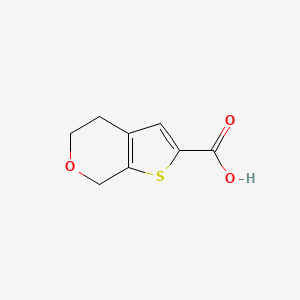 4H,5H,7H-thieno[2,3-c]pyran-2-carboxylic acid