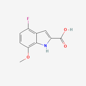 4-fluoro-7-methoxy-1H-indole-2-carboxylic acid