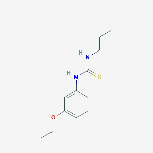 molecular formula C13H20N2OS B7638374 1-Butyl-3-(3-ethoxyphenyl)thiourea 