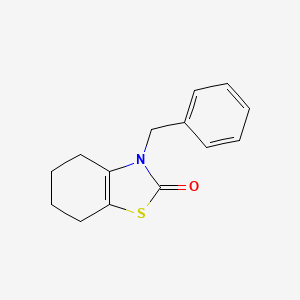 molecular formula C14H15NOS B7638400 3-Benzyl-4,5,6,7-tetrahydro-1,3-benzothiazol-2-one 