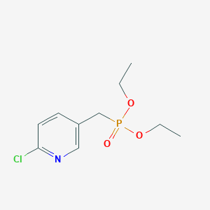 Diethyl ((6-chloropyridin-3-yl)methyl)phosphonate