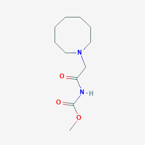 methyl N-[2-(azocan-1-yl)acetyl]carbamate