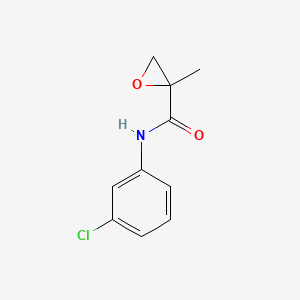 N-(3-chlorophenyl)-2-methyloxirane-2-carboxamide