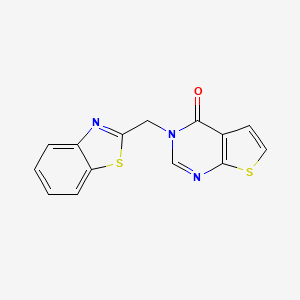 3-(1,3-Benzothiazol-2-ylmethyl)thieno[2,3-d]pyrimidin-4-one