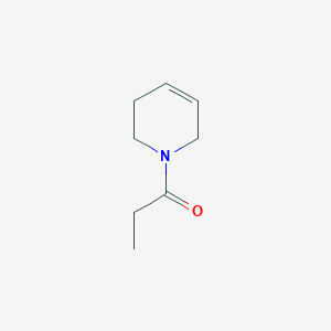 molecular formula C8H13NO B7638535 1-(3,6-dihydro-2H-pyridin-1-yl)-propan-1-one 