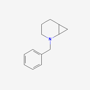 molecular formula C13H17N B7638560 2-Benzyl-2-azabicyclo[4.1.0]heptane 