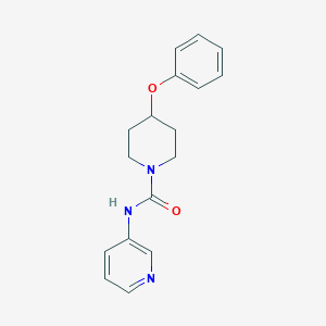 4-phenoxy-N-pyridin-3-ylpiperidine-1-carboxamide