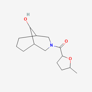 (9-Hydroxy-3-azabicyclo[3.3.1]nonan-3-yl)-(5-methyloxolan-2-yl)methanone