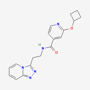 2-cyclobutyloxy-N-[2-([1,2,4]triazolo[4,3-a]pyridin-3-yl)ethyl]pyridine-4-carboxamide