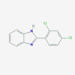 molecular formula C13H8Cl2N2 B076408 2-(2,4-二氯苯基)-1H-苯并咪唑 CAS No. 14225-79-7