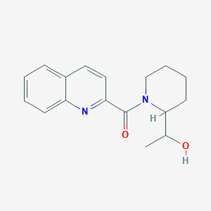 [2-(1-Hydroxyethyl)piperidin-1-yl]-quinolin-2-ylmethanone