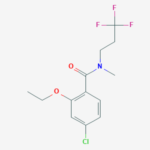 4-chloro-2-ethoxy-N-methyl-N-(3,3,3-trifluoropropyl)benzamide