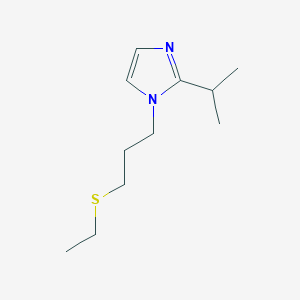 1-(3-Ethylsulfanylpropyl)-2-propan-2-ylimidazole