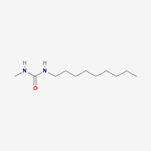 molecular formula C11H24N2O B7644215 3-Methyl-1-nonylurea 