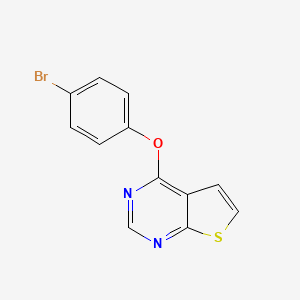 4-(4-Bromophenoxy)thieno[2,3-d]pyrimidine