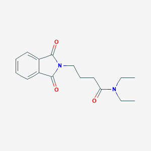 B076447 N,N-Diethyl-1,3-dioxo-2-isoindolinebutyramide CAS No. 10312-36-4