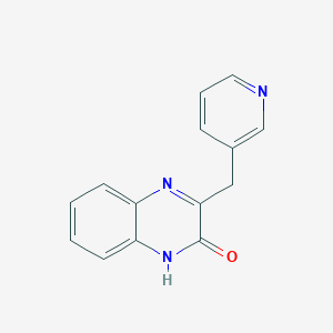 3-(pyridin-3-ylmethyl)-1H-quinoxalin-2-one