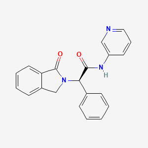 molecular formula C21H17N3O2 B7644820 LON-WEI-b2874fec-25 