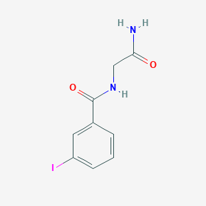 N-(2-amino-2-oxoethyl)-3-iodobenzamide