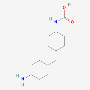 B076451 [4-[(4-Aminocyclohexyl)methyl]cyclohexyl]carbamic acid CAS No. 13253-82-2
