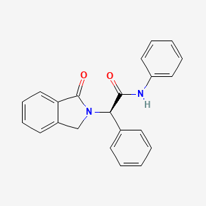 molecular formula C22H18N2O2 B7645147 LON-WEI-b2874fec-15 