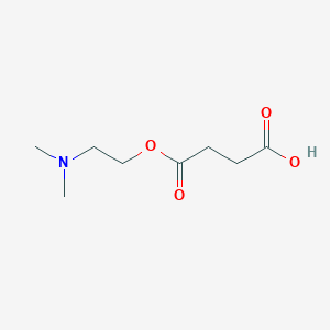 B076452 4-[2-(Dimethylamino)ethoxy]-4-oxobutanoic acid CAS No. 10549-59-4