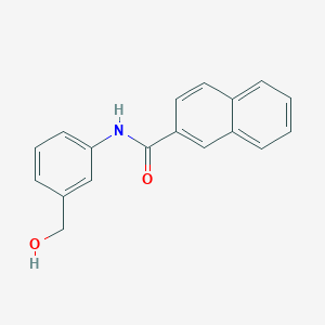 N-[3-(hydroxymethyl)phenyl]naphthalene-2-carboxamide