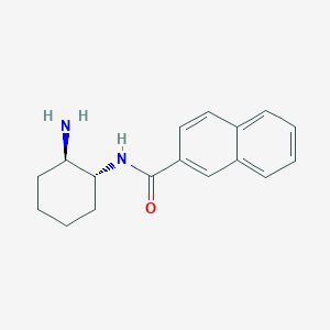 N-[(1R,2R)-2-aminocyclohexyl]naphthalene-2-carboxamide