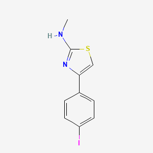 4-(4-iodophenyl)-N-methyl-1,3-thiazol-2-amine