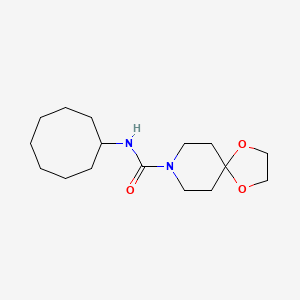 N-cyclooctyl-1,4-dioxa-8-azaspiro[4.5]decane-8-carboxamide