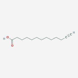molecular formula C13H22O2 B076461 12-十三碳炔酸 CAS No. 14502-46-6