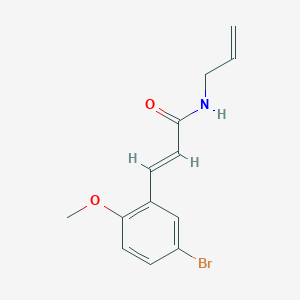 3-(5-bromo-2-methoxyphenyl)-N-(prop-2-en-1-yl)prop-2-enamide