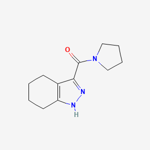 pyrrolidin-1-yl(4,5,6,7-tetrahydro-1H-indazol-3-yl)methanone