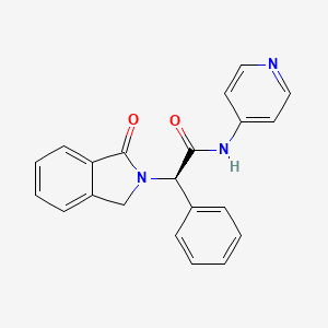 molecular formula C21H17N3O2 B7646725 LON-WEI-b2874fec-18 