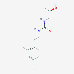 1-[2-(2,4-dimethylphenyl)ethyl]-3-[(2R)-2-hydroxypropyl]urea