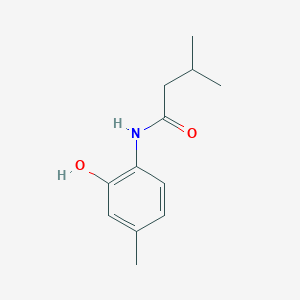 N-(2-hydroxy-4-methylphenyl)-3-methylbutanamide