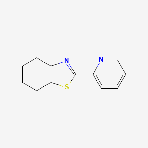 2-(Pyridin-2-yl)-4,5,6,7-tetrahydro-1,3-benzothiazole