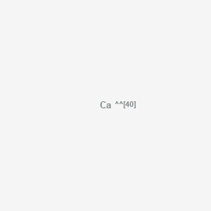 molecular formula Ca B076470 钙-40 CAS No. 14092-94-5